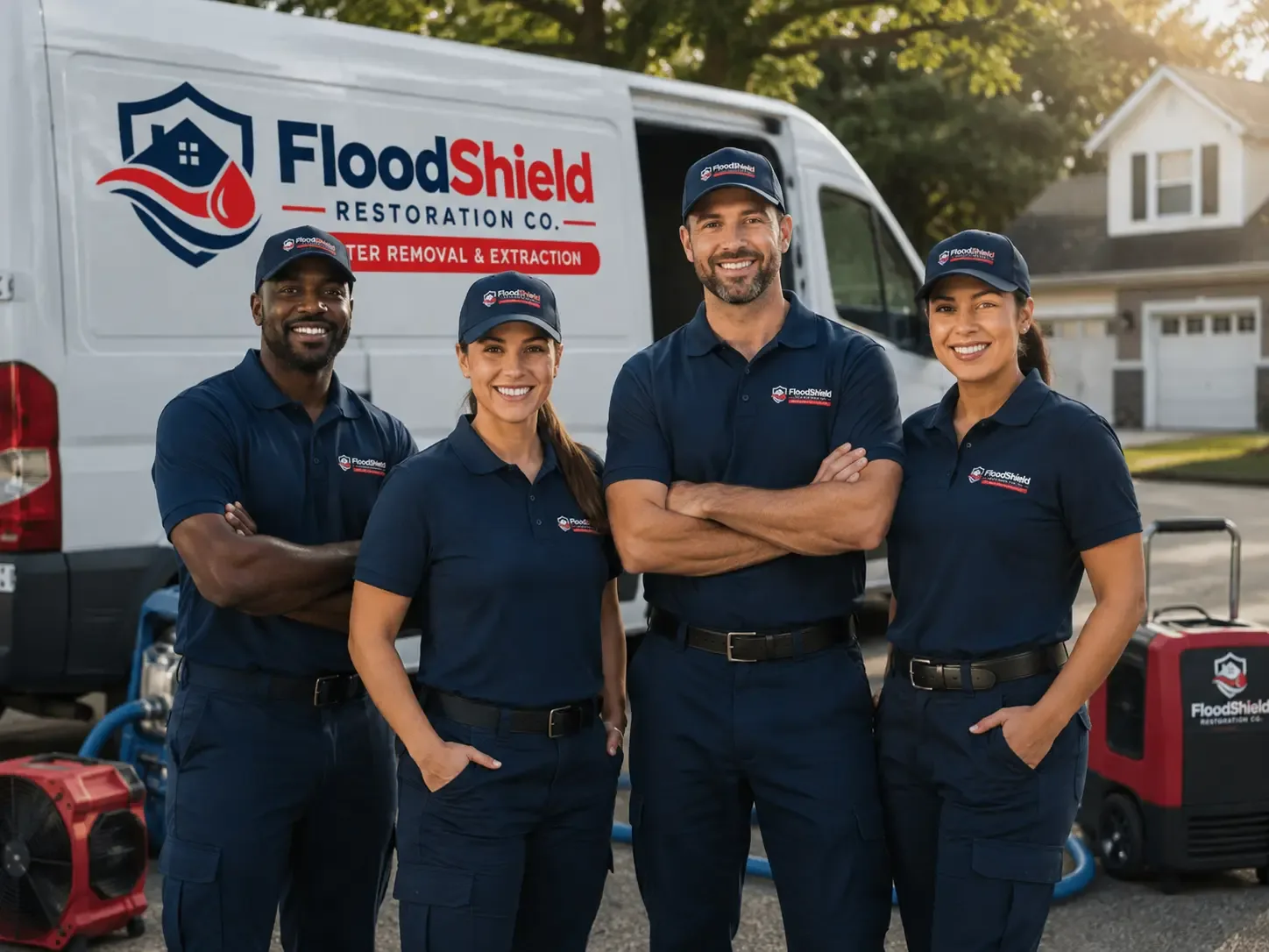 Flood Damage Restoration company in Falcon Heights, TX